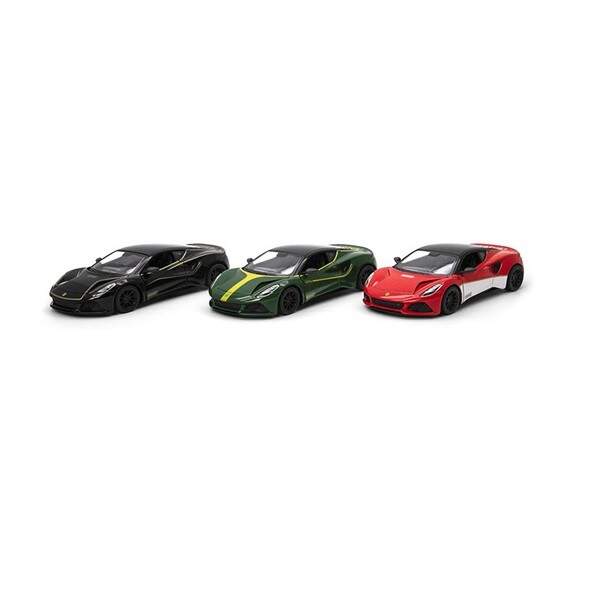 Модель легкова Lotus Emira (Heritage) 5'' KT5456W метал.інерц.відкр.дв.3кол.кор./96/ (шт.)
