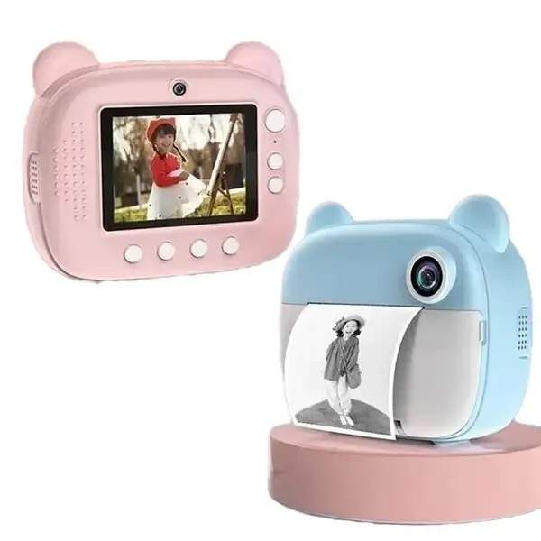 Дитячий фотоапарат моментального друку (blue pink) (40) 9372 (шт.)
