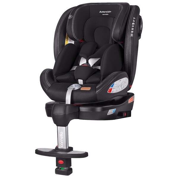 Автокрісло CARRELLO Asteroid+ CRL-15801 Onyx Black 0+1/2/3 ISOFIX з поворотом та опорною стійкою /1/ (шт.)