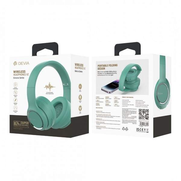 Навушники Kintone Series Wireless Headset V2  light green (шт.)