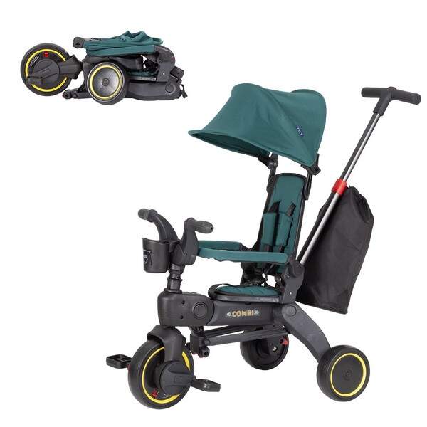 Велосипед триколісний TILLY COMBI T-392 GREEN /1/ (шт.)